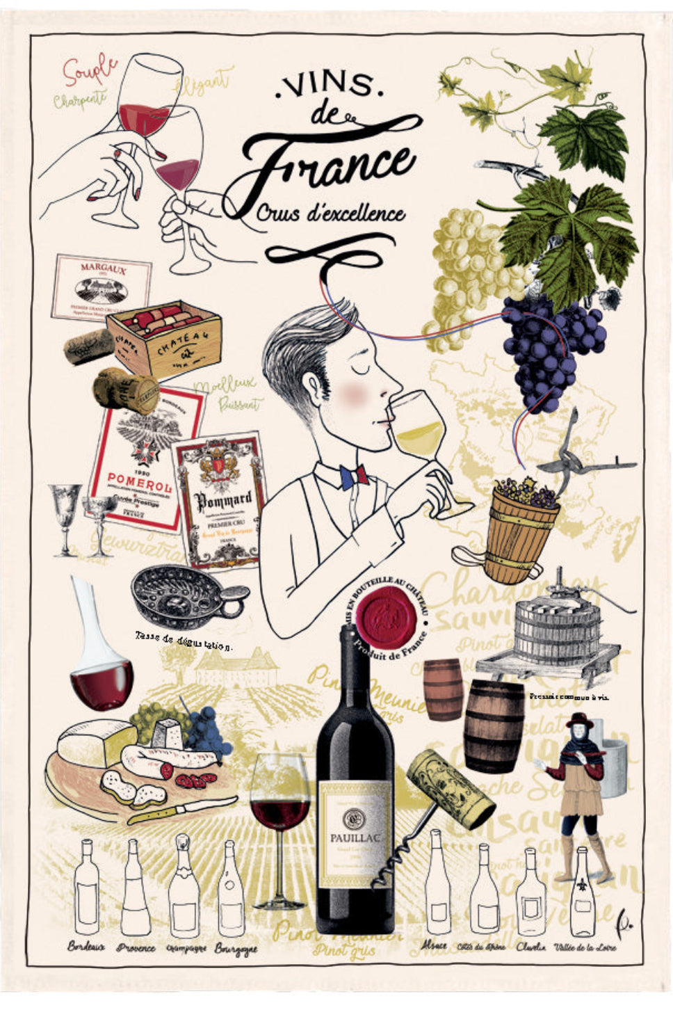 Torchon Crus d’excellence