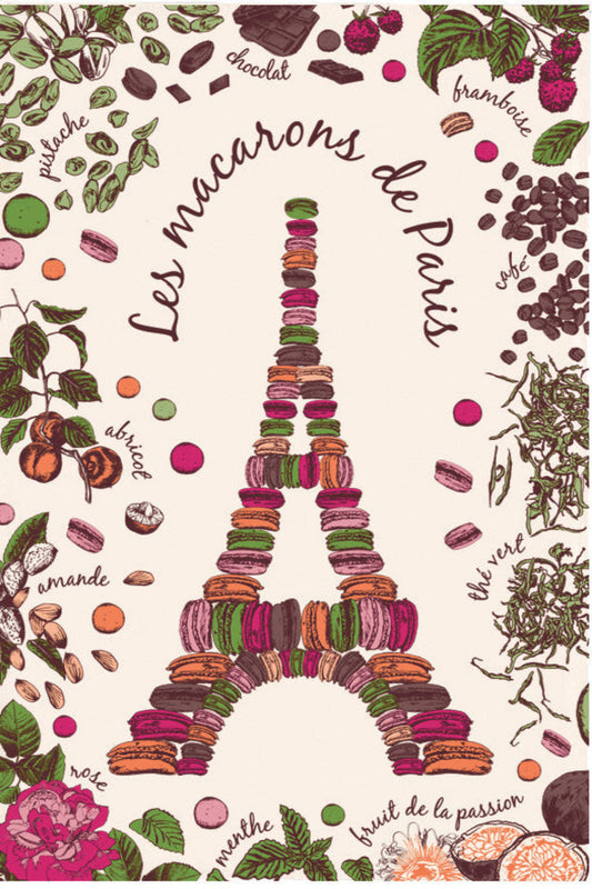 Torchon Macarons de Paris